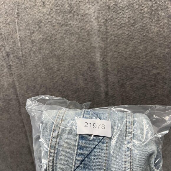 Abercrombie & Fitch Jacket Women Large Ladies Blue Denim Casual Cotton Vtg - Picture 12 of 12